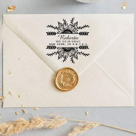 Carimbo Auto Entintado Crie a sua própria ronda moderna