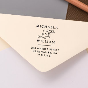 Carimbo Auto Entintado Crie o seu próprio endereço de devolução