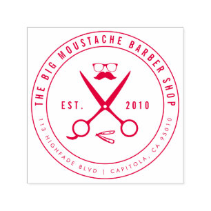 Carimbo Auto Entintado Crie seu próprio logotipo de Compro de barreira ci