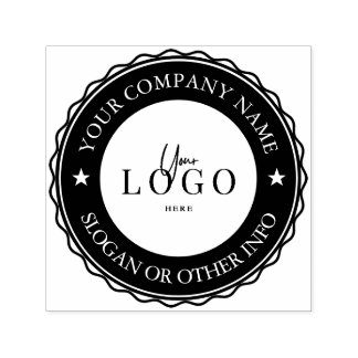 Carimbo Auto Entintado Crie Seu Próprio Logotipo Empresarial Personalizad