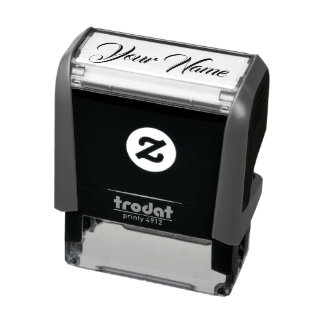 Carimbo Auto Entintado Custom Name Personalized Self-inking Stamps Stamp