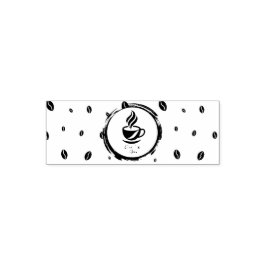 Carimbo Auto Entintado Custom Self Inking Rubber Stamp with Logo