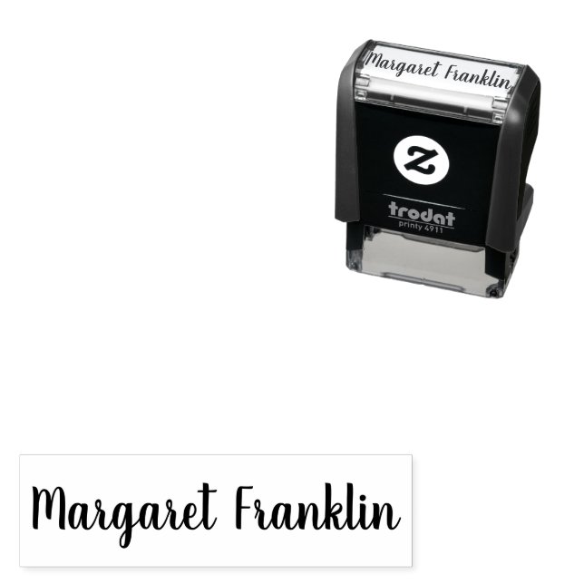 Carimbo Auto Entintado Custom Signature Personalized  (In Situ)