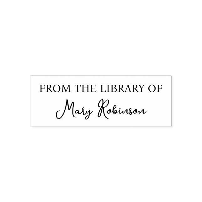 Carimbo Auto Entintado Da biblioteca de (Design)