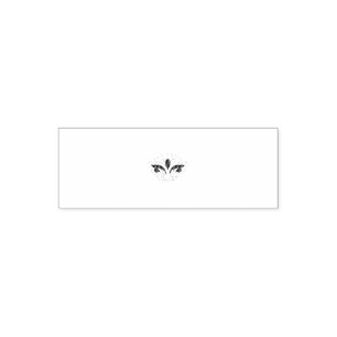 Carimbo Auto Entintado Decoração magenta avermelhada