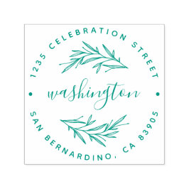 Carimbo Auto Entintado Deixa o nome personalizado da família de script e 