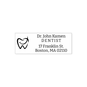 Carimbo Auto Entintado Dentista   Escritório de dentistas