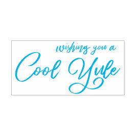 Carimbo Auto Entintado Desejando Um Legal Script Moderno Yule