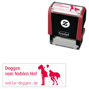 Carimbo Auto Entintado Doggen Stempelautomat mit Tintenkissen