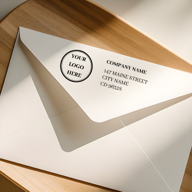 Carimbo Auto Entintado Eco-Friendly Custom Logo Self-Inking Rubber Stamp (Criador carregado)