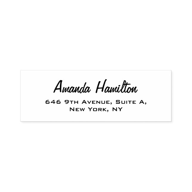 Carimbo Auto Entintado Elegante Letra Branca Profissional (Design)