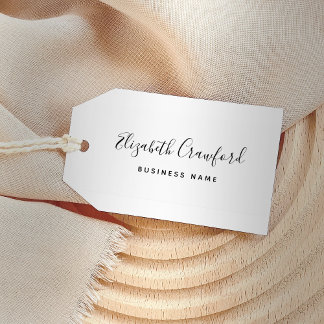 Carimbo Auto Entintado Elegante Script Moderno Nome Personalizado e Negóc