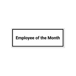Carimbo Auto Entintado Employee of the Month Business