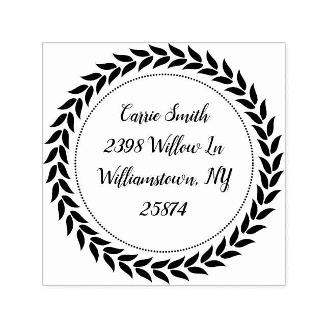 Carimbo Auto Entintado Endereço de devolução (Design)