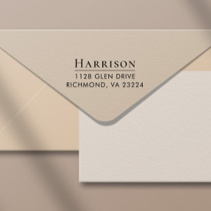 Carimbo Auto Entintado Endereço de devolução clássico