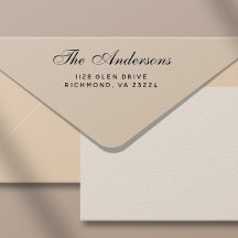 Endereço de Devolução do Nome da Família do Script