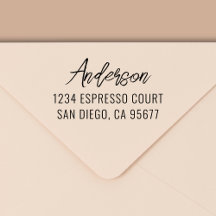 Endereço de devolução mínima para tipografia moder