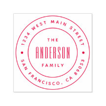 Endereço de Retorno do Nome da Família Moderna Per