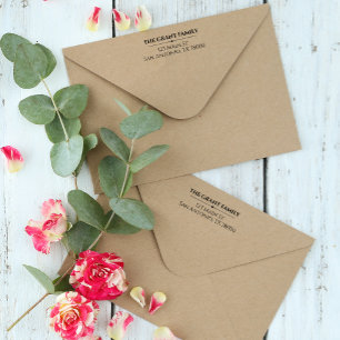 Carimbo Auto Entintado Endereço de Retorno Moderno Personalizado