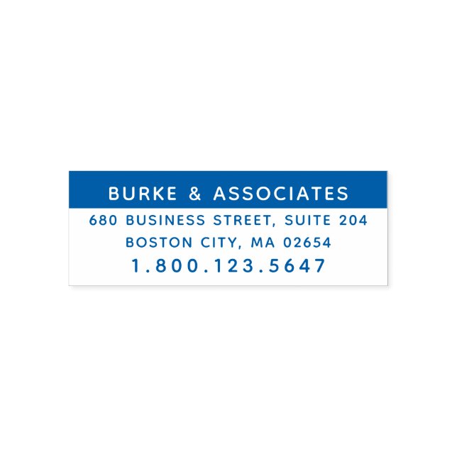 Carimbo Auto Entintado Endereço de retorno profissional simples Autoinki  (Design)