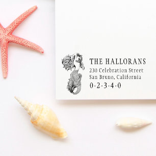 Carimbo Auto Entintado Endereço do remetente feito sob encomenda do nome