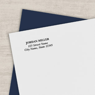 Carimbo Auto Entintado Endereço Home Clássico Moderno