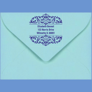 Carimbo Auto Entintado Enfeite de filigrana 