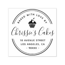 Escrito elegante e negócio de logotipo da padaria