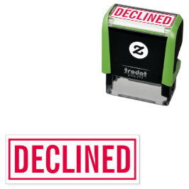 Carimbo Auto Entintado Escritórios de negócios recusados