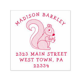 Carimbo Auto Entintado Esquilo