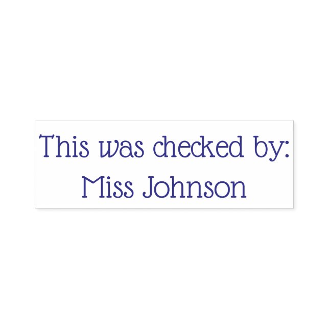 Carimbo Auto Entintado Este controlo foi efetuado com o selo de borracha (Design)