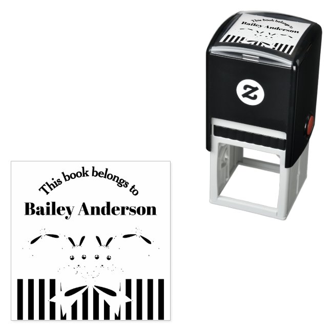 Carimbo Auto Entintado Este Livro Pertence À Boca-Cola Bonita (In Situ)