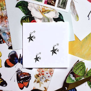 Carimbo Auto Entintado Estrelas de Tatuagem