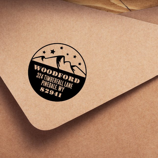 Carimbo Auto Entintado Estrelas e Costeletas de Montanha Russas (Criador carregado)