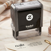 Estúdio de Unhas Personalizado Endereço de Devoluç