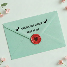 Carimbo Auto Entintado Excellent Work Teacher Self Inking Rubber Stamp