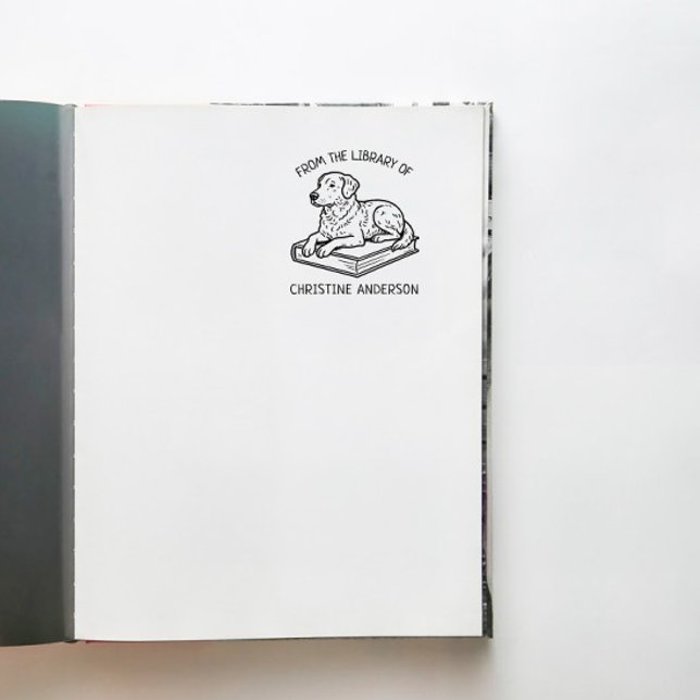 Carimbo Auto Entintado Faça o seu | Retriever | Da Biblioteca De (Criador carregado)