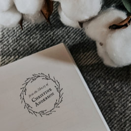 Carimbo Auto Entintado Faça Seu Próprio Fio A Partir Da Biblioteca De