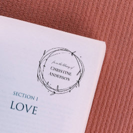 Carimbo Auto Entintado Faça Seu Próprio Fio A Partir Da Biblioteca De