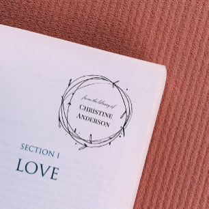 Carimbo Auto Entintado Faça Seu Próprio Fio A Partir Da Biblioteca De