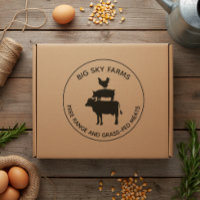 Fazenda de Carne de Vaca Porco Frango 