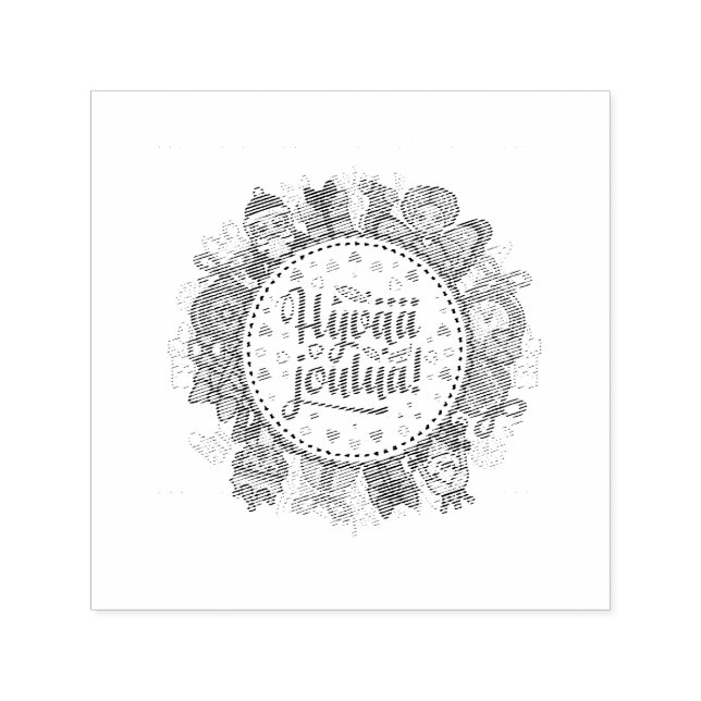 Carimbo Auto Entintado Feliz Natal Hyvää joulua, finlandês (Design)