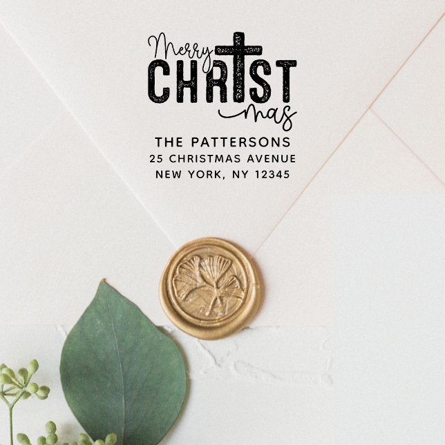 Carimbo Auto Entintado Feliz Natal Residência Religiosa (Criador carregado)