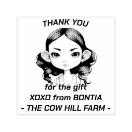 Carimbo Auto Entintado Festa de Garotas-Vacas