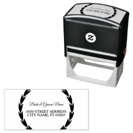 Carimbo Auto Entintado Festa de Natal Elegante Deixa Vintage