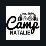 Carimbo Auto Entintado Festa de solteira Personalizada de Bach de Camp<br><div class="desc">Adicione um toque criativo e pessoal à sua celebração com o Carimbo Personalizado de Festa de solteira de Campo Personalizado! Perfeito para cestos com tema de glamping ou celebrações de "Selvagem na Floresta", este selo é uma ferramenta versátil para todos os seus projetos de festas do DIY. Quer você esteja...</div>