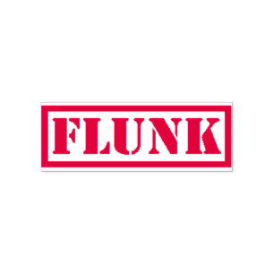 Carimbo Auto Entintado Flunk o selo