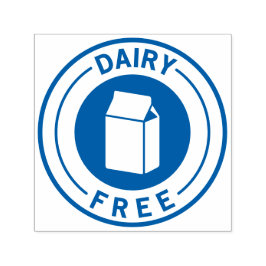 Carimbo Auto Entintado Food Allergy Icon Dairy Free