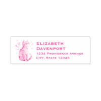 Gato de Comprimido Bonito com Corações