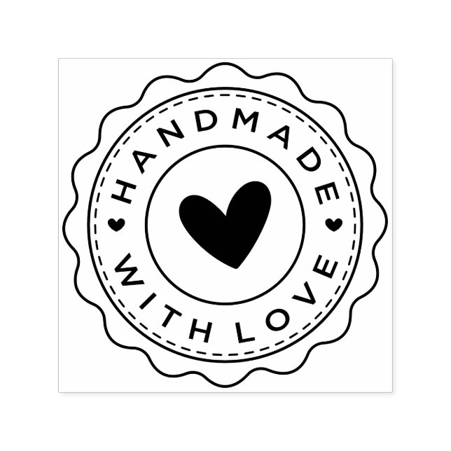 Carimbo Auto Entintado Handmade (Design)